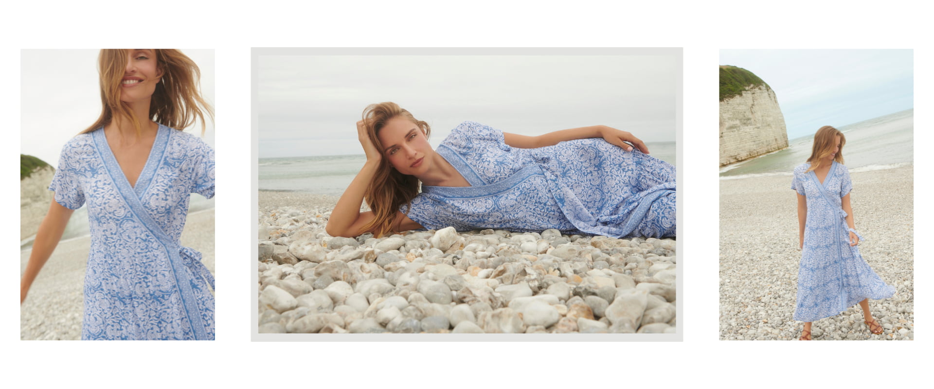 Robe bleue RIU Paris