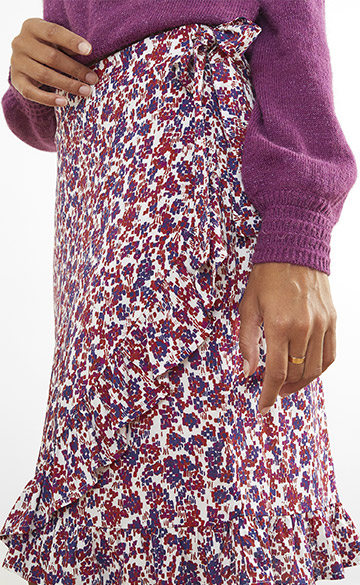 La jupe portefeuille