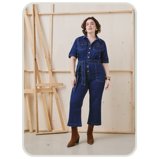 La combinaison en jean