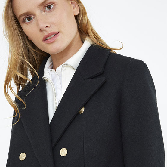Le manteau double boutonnage
