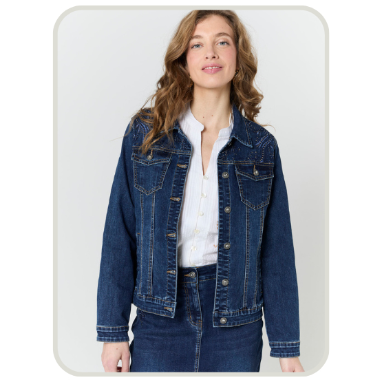 La veste en jean