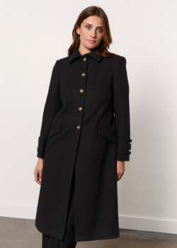 Jacqueline Riu Manteau Redingote Femme Trench Coat Jacqueline Riu