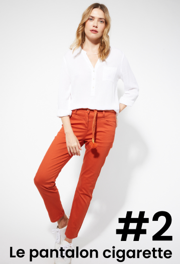 Push - Best Seller Pantalon cigarette  - riu