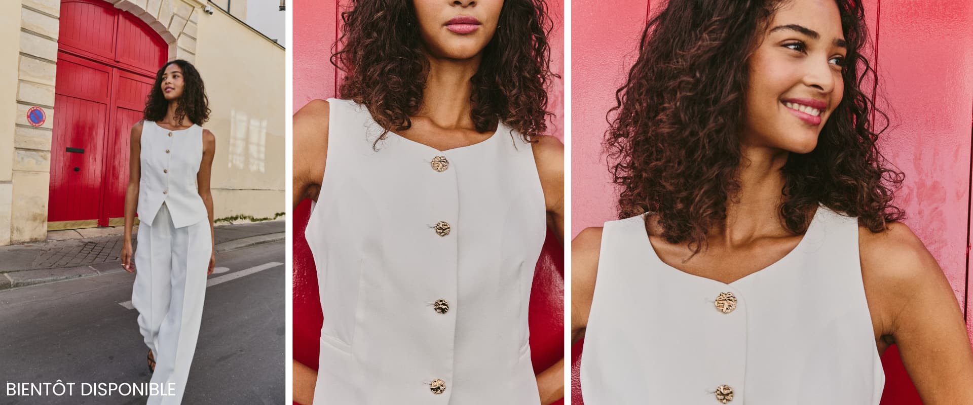 Tailleur Blanc