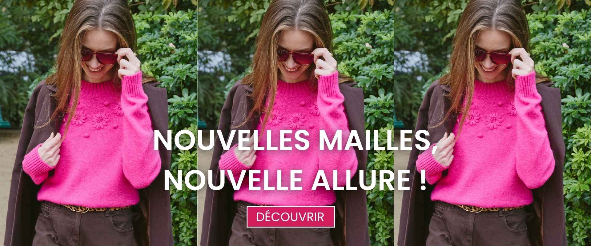 Nouveautes  mailles AH25 Novembre