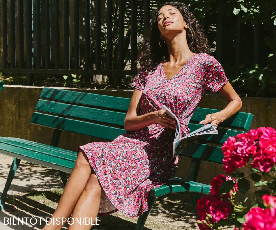 Robe Fleuris Rose 1