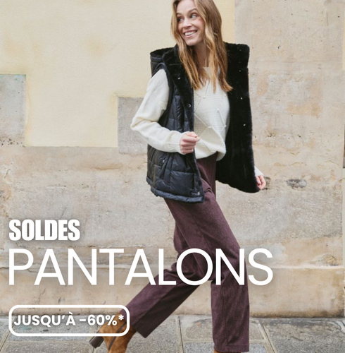 Soldes Pantalons AH25 2D