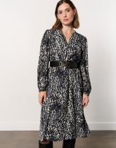 Robe longue imprimée