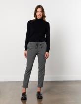Pantalon 7/8 fuselé à chevrons