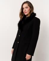 Manteau longueur genoux uni