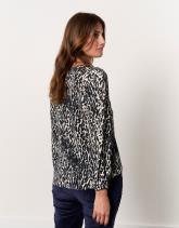 Blouse manches longues imprimée