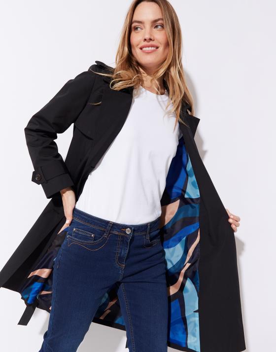 RIU Chiffon layered race trench coat aMgEw-m72478807271 | arivu.io