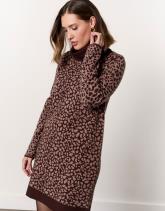 Robe courte avec motifs