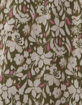 Robe midi imprimé à fleurs