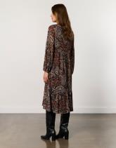 Robe longue imprimée