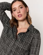 Robe courte bicolore