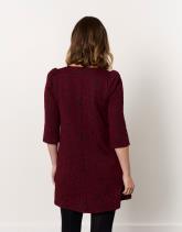 Robe courte bicolore