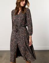 Robe midi imprimée