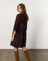 Robe courte imprimée