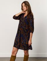 Robe courte imprimée
