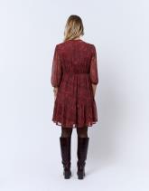 Robe courte imprimée