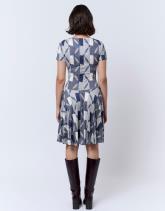 Robe courte imprimée