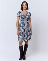 Robe courte imprimée