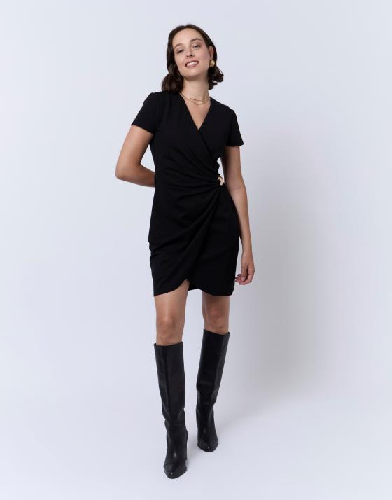Robe courte unie