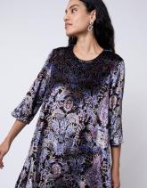 Robe courte imprimée