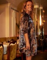 Robe courte imprimée