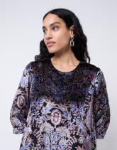 Robe courte imprimée