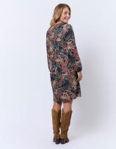 Robe courte imprimée