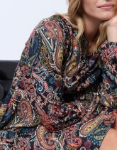 Robe courte imprimée