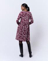 Robe courte imprimée