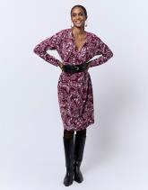 Robe courte imprimée