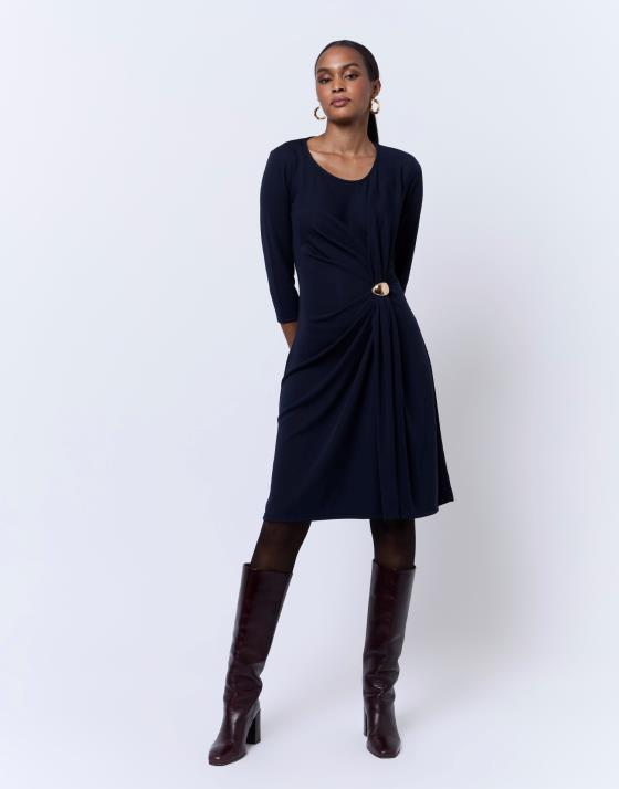 Robe courte unie