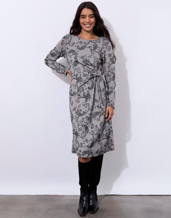 Robe courte imprimée