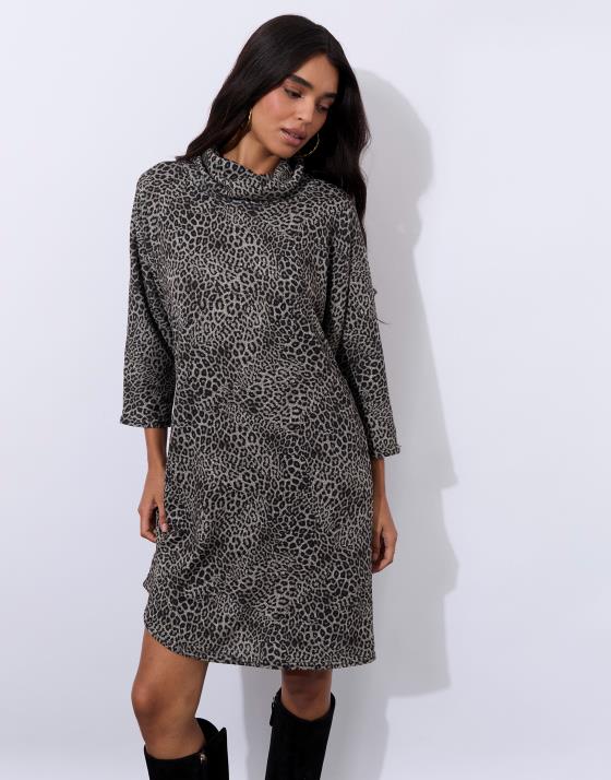 Robe courte imprimé