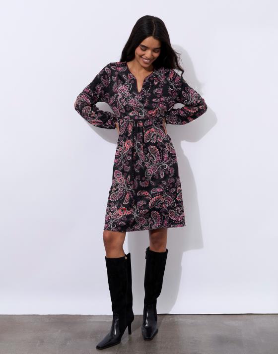 Robe courte imprimée