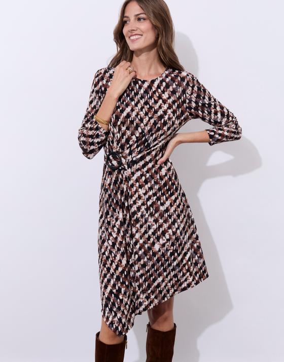 Robe courte imprimée