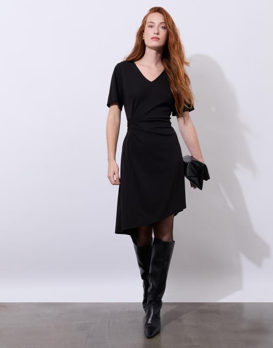 Robe courte unie