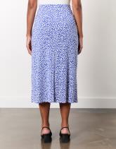 Jupe midi imprimée