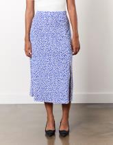 Jupe midi imprimée