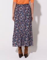 Jupe longue imprimé à fleurs