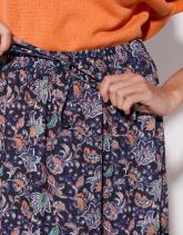 Jupe longue imprimé à fleurs