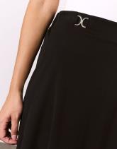 Jupe longue trapèze unie