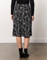 Jupe midi imprimée