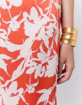 Jupe courte imprimé à fleurs