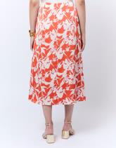 Jupe courte imprimé à fleurs