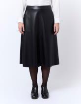 Jupe midi uni